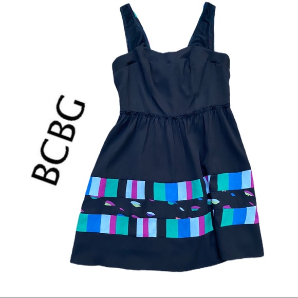 BCBG Fit & Flare Mini Dress - Picture 4 of 8